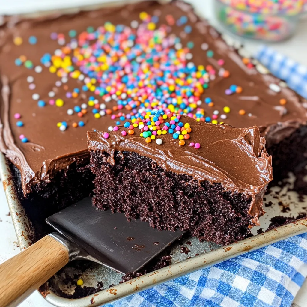 chocolate cake pan ingredients