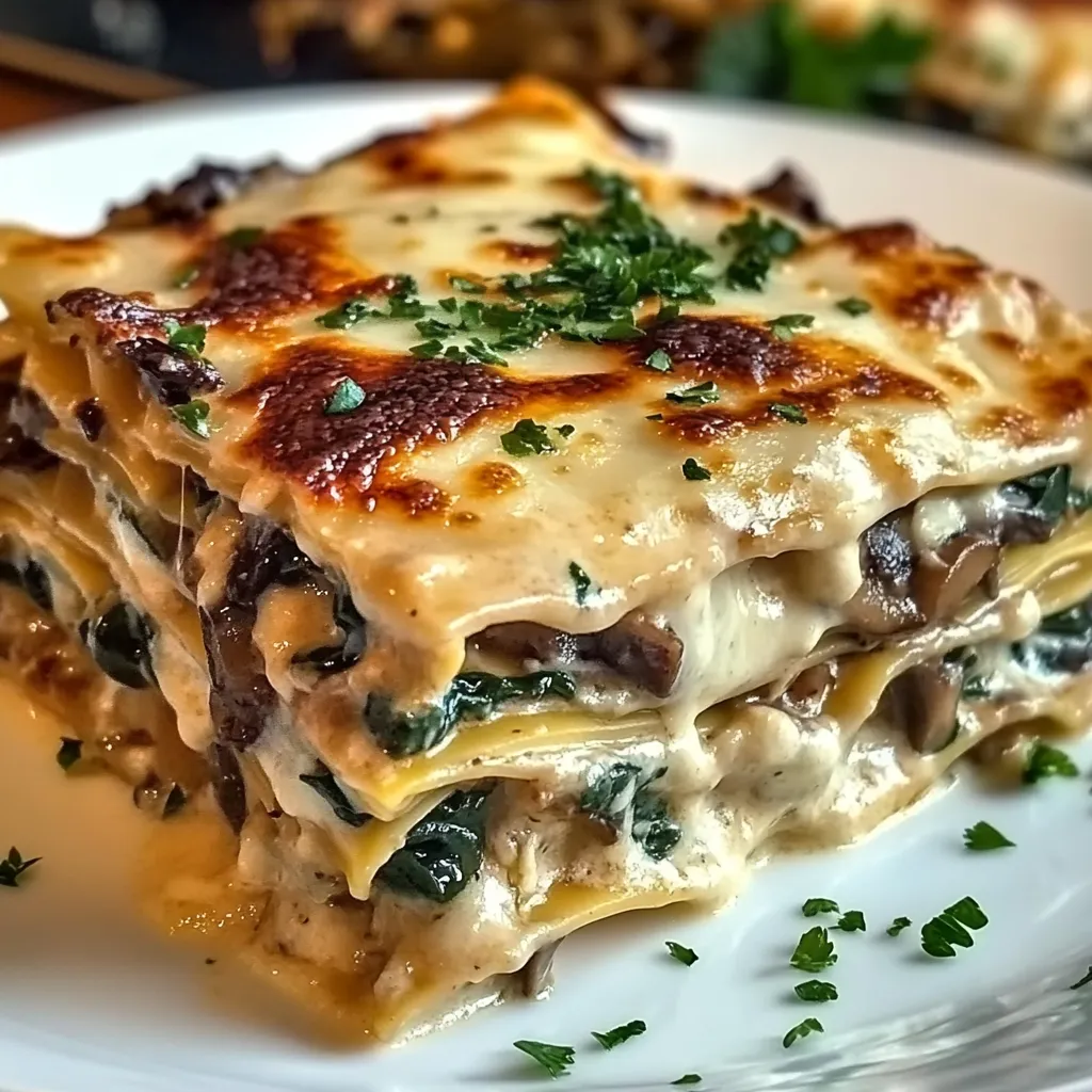 Spinach pasta bake