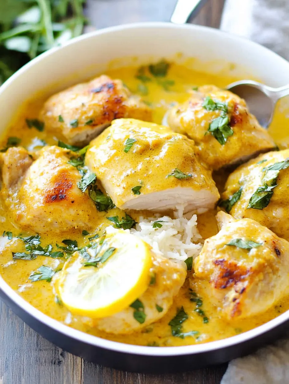 Easy Lemon Butter Chicken Recipe