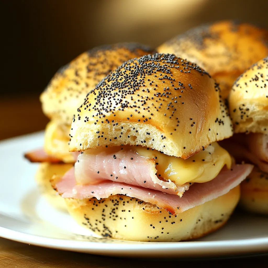 Ham and Swiss Rolls