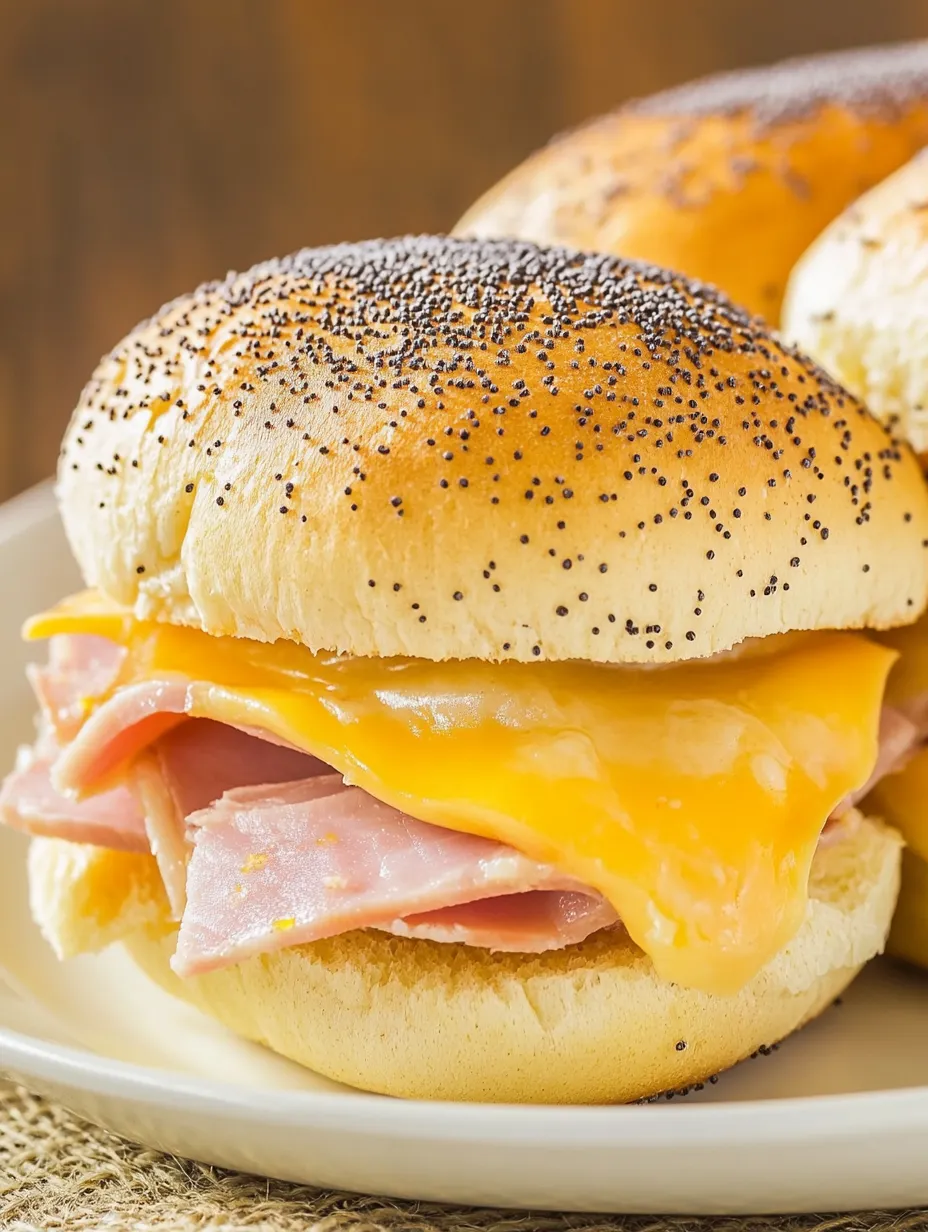 Ham and Swiss Sliders Recipe