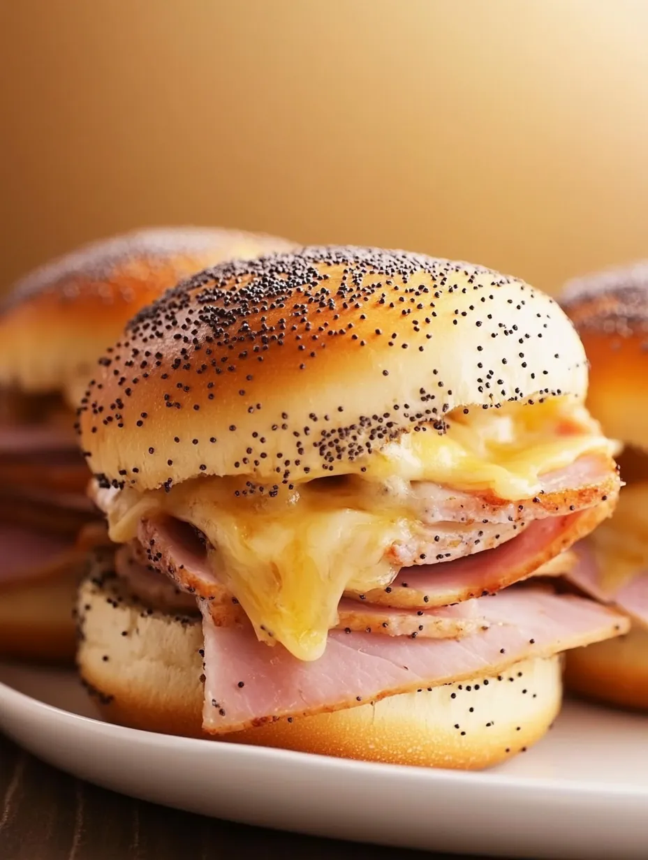 Easy Ham and Swiss Sliders Recipe