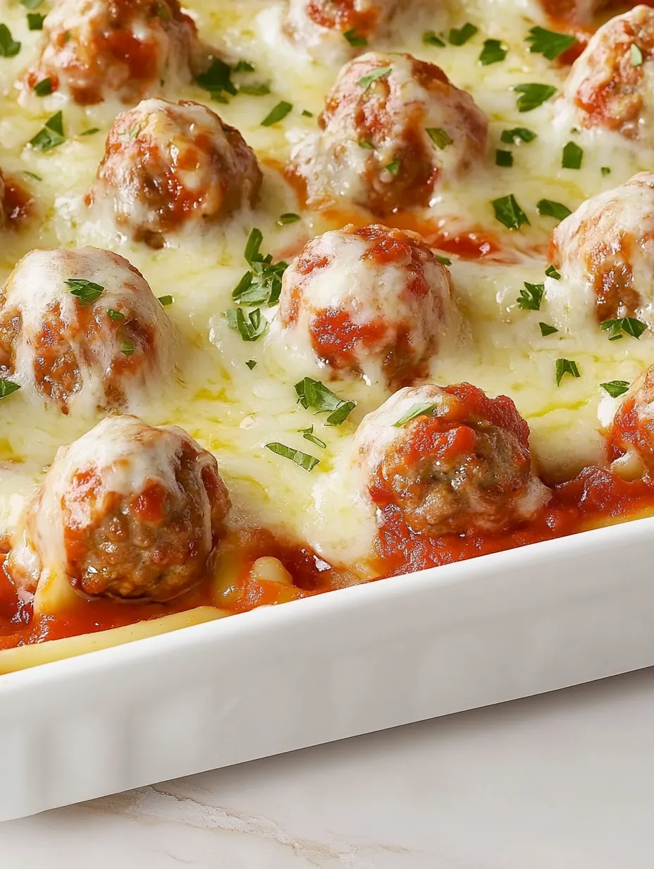 Easy Meatball Baked Ziti Recipe