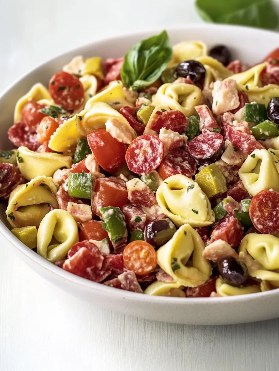 Tortellini Antipasto Pasta Salad Recipe