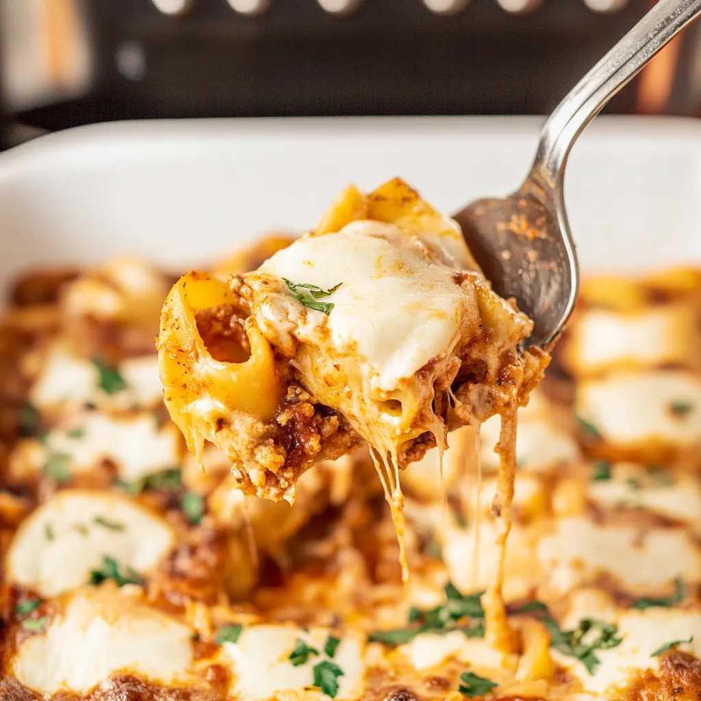 Cheesy Baked Tortellini