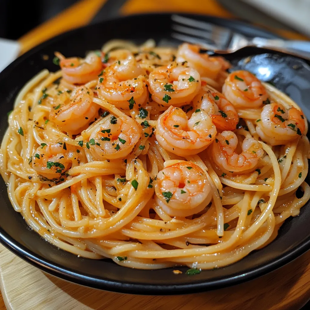 Creamy Spicy Shrimp Pasta
