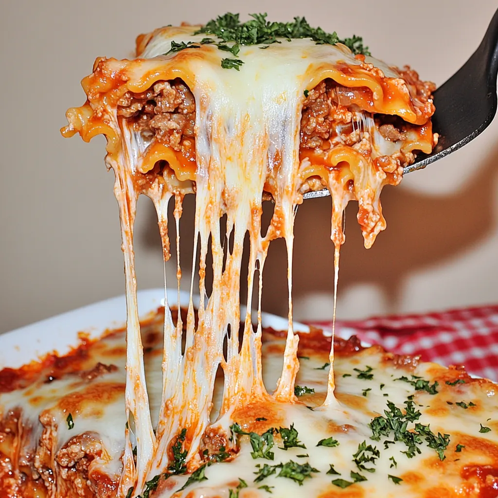 Cheesy Lasagna Layers