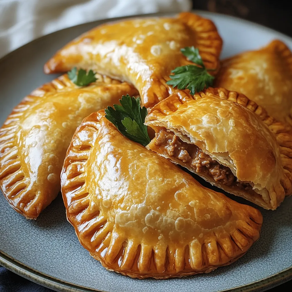 Cheesy Beef Empanadas