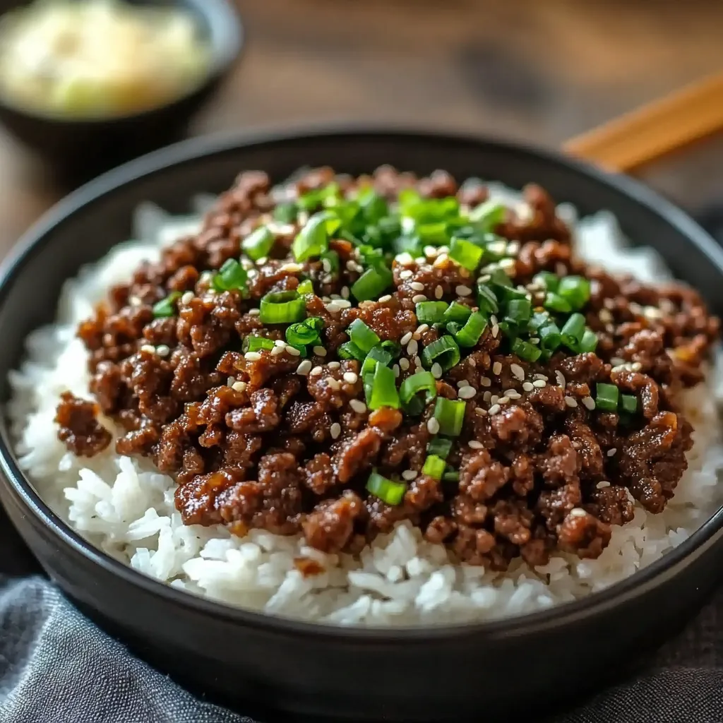 Yummy Korean Beef Bowl