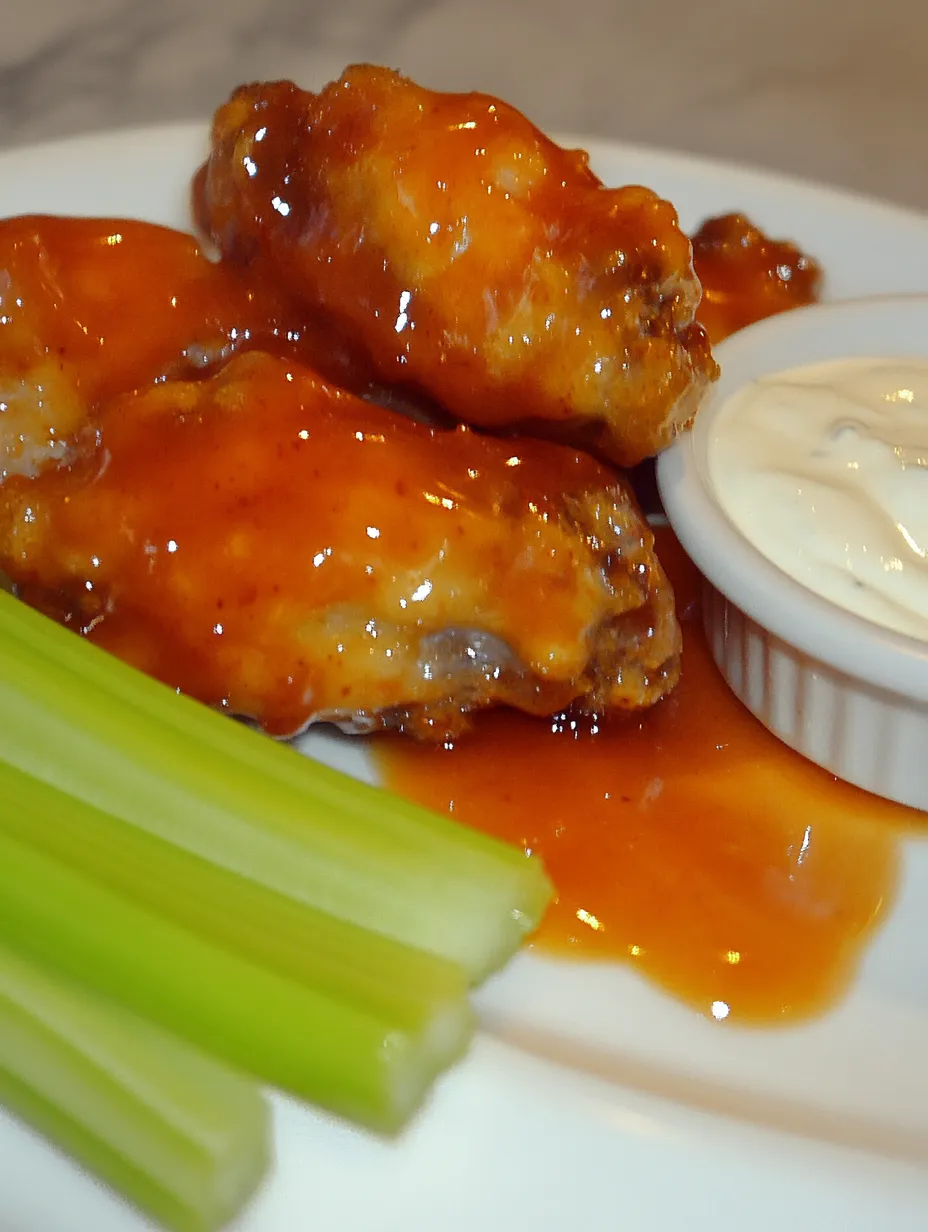 Easy Air Fryer Buffalo Wings