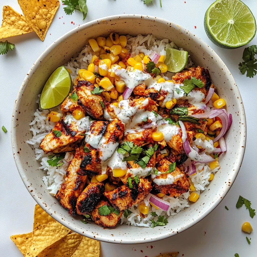 Chicken Corn Rice Bowl