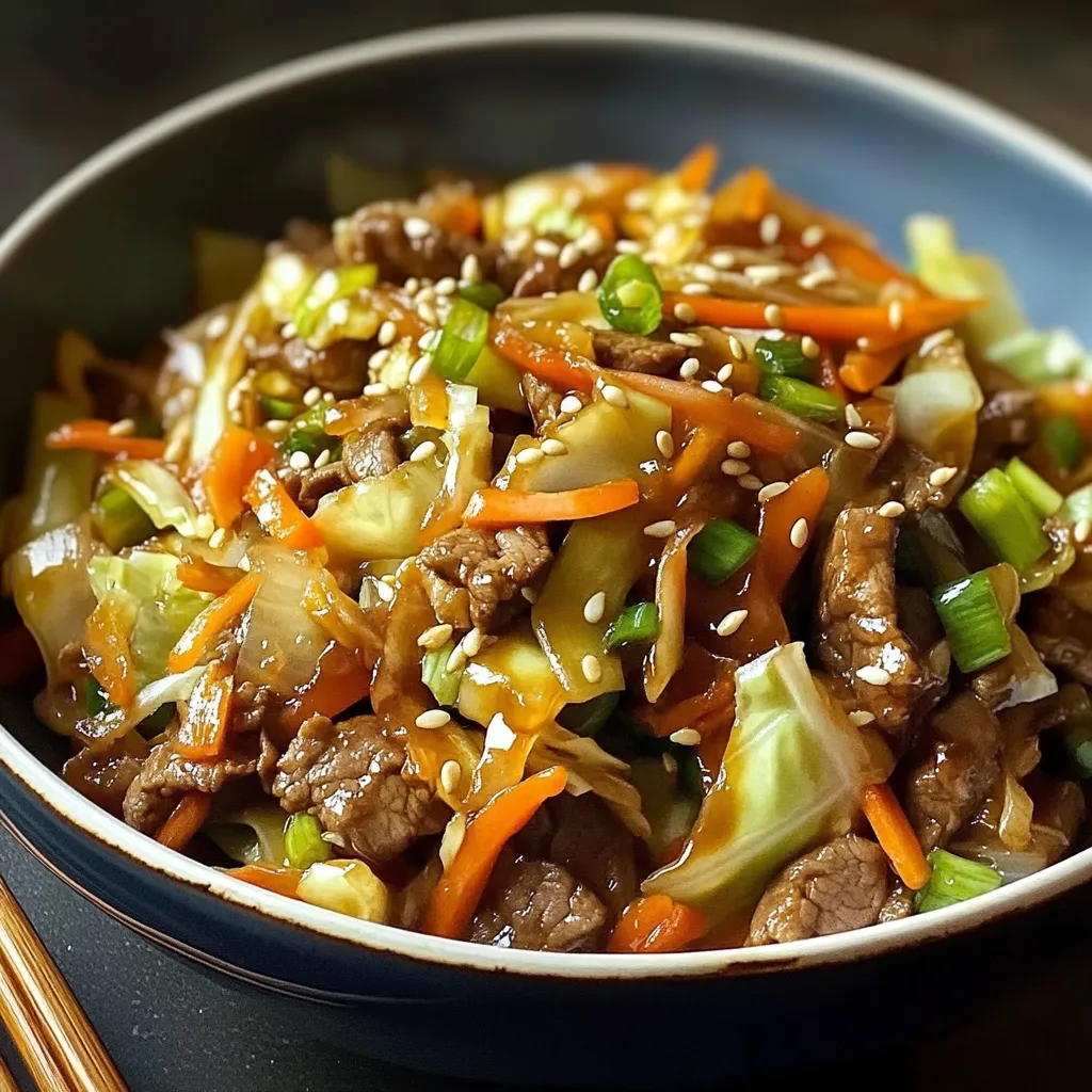 Egg Roll Stir Fry
