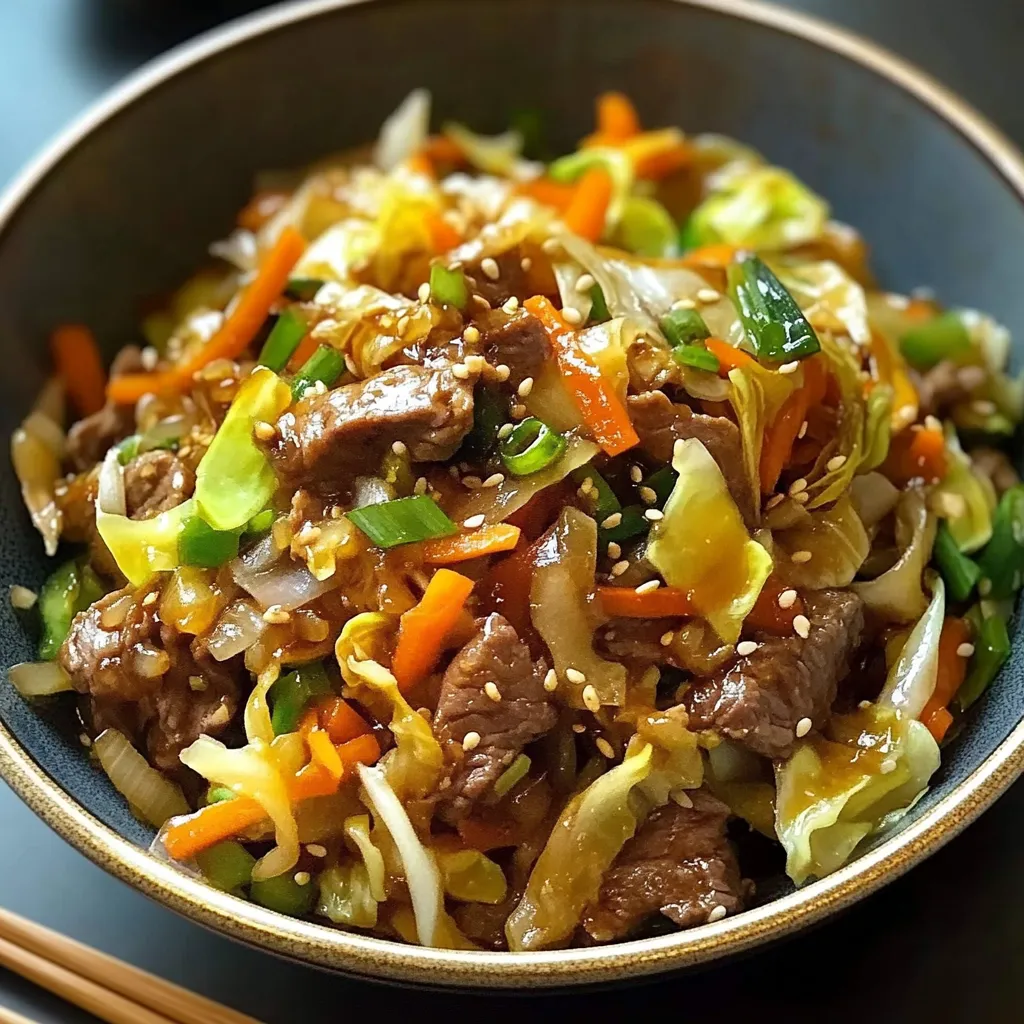 Easy Egg Roll Stir Fry