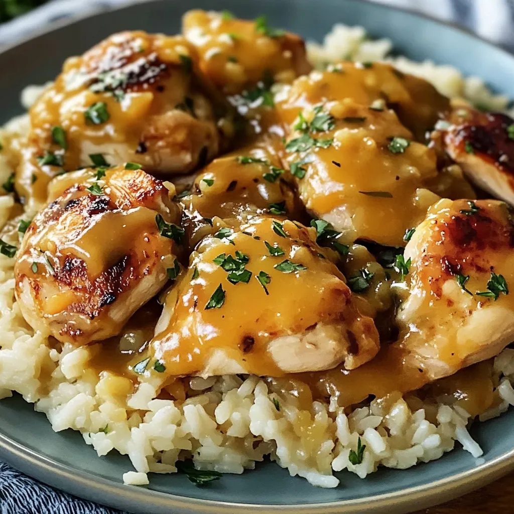 One-Skillet Chicken and Rice Dinner