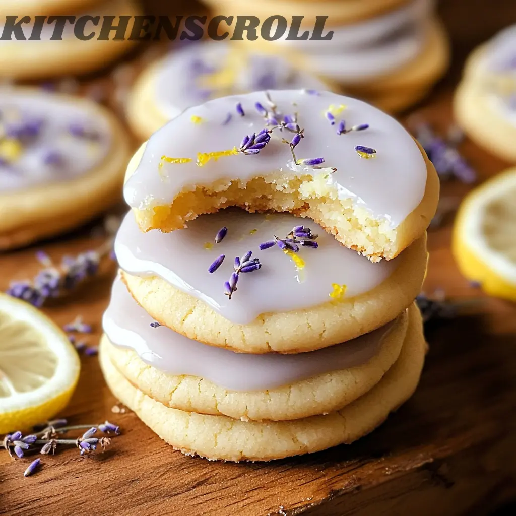 Lemon Lavender Cookies Recipe