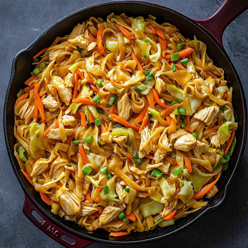 Tasty Chicken Chow Mein