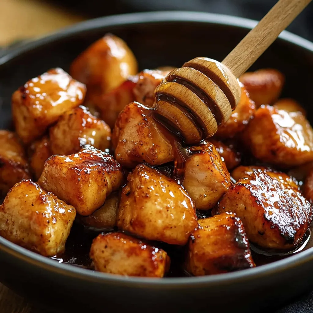 Hot Honey Salmon Bites Recipe