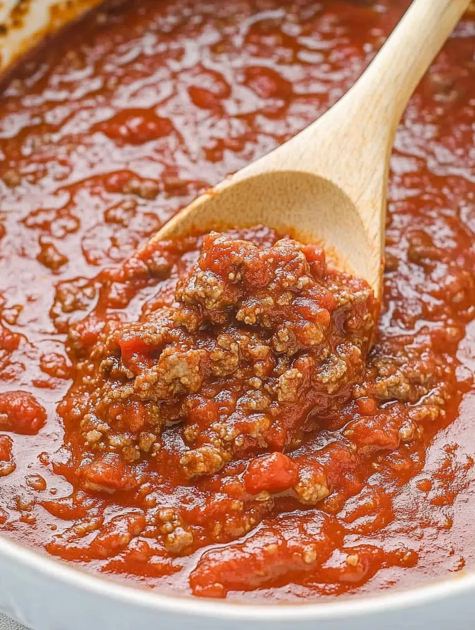 Spaghetti Meat Sauce Recipe