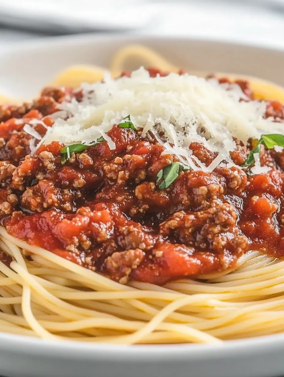 Best Spaghetti Meat Sauce Recipe