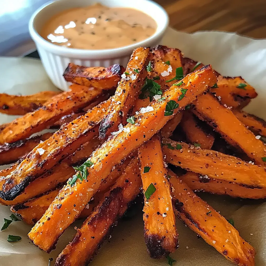 Crispy Oven Sweet Potato Fries