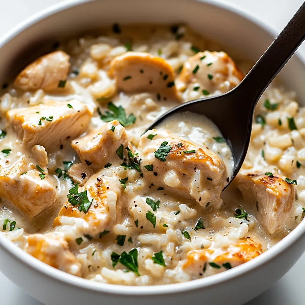 Saucy Herb Chicken with Basmati Rice