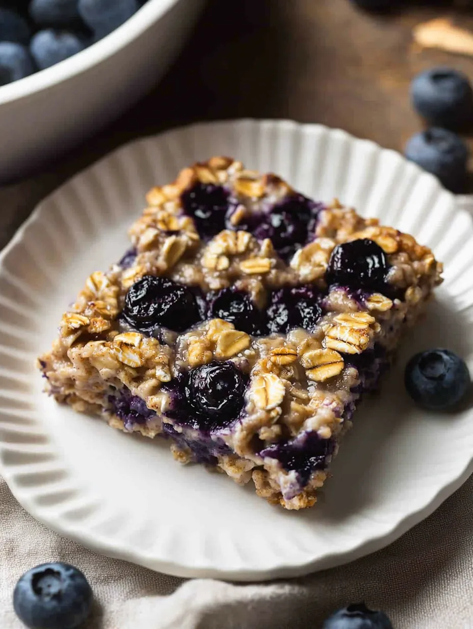 10-Minute Prep Blueberry Baked Oats Recipe