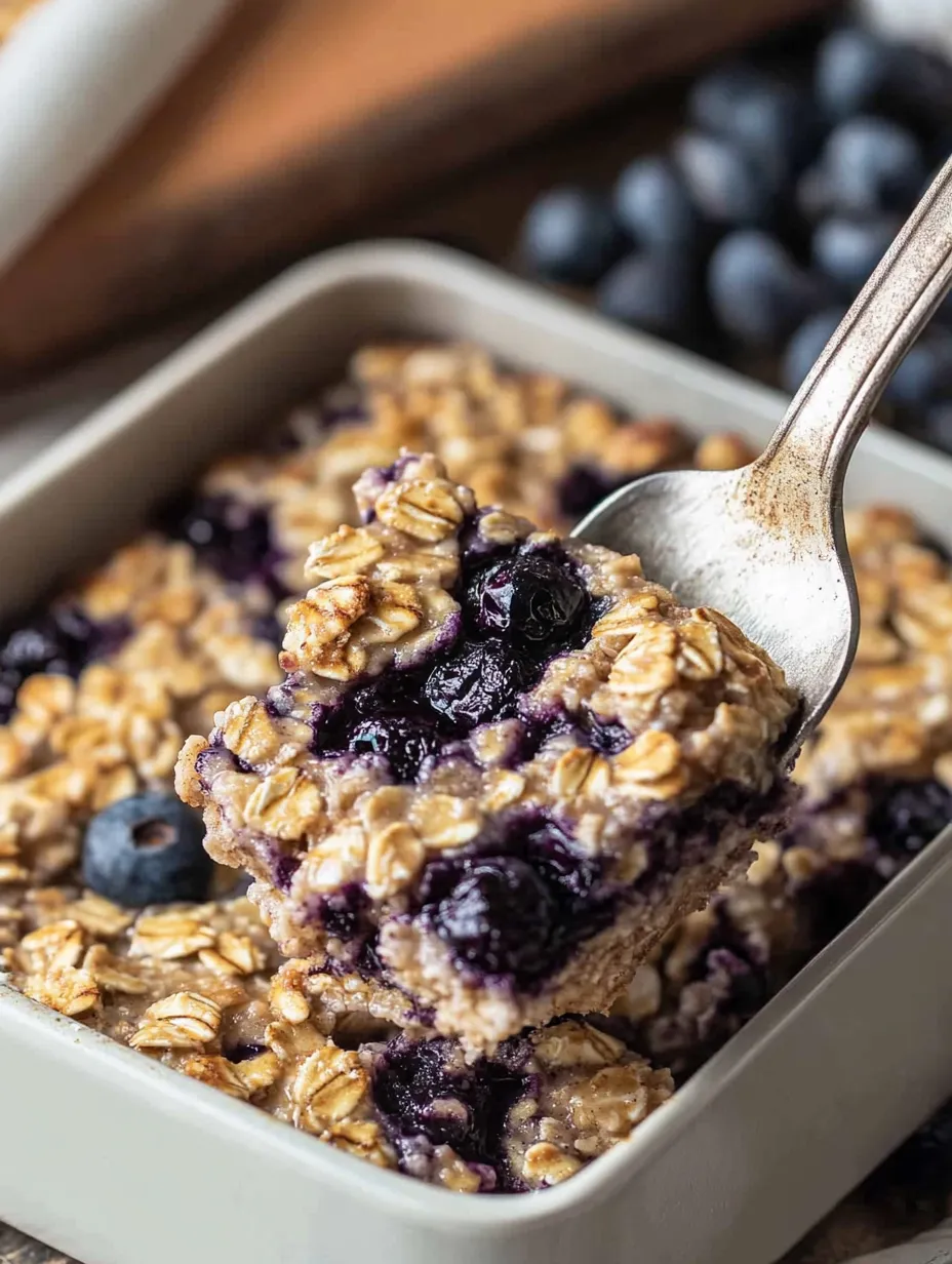 Best 10-Minute Prep Blueberry Baked Oats Recipe