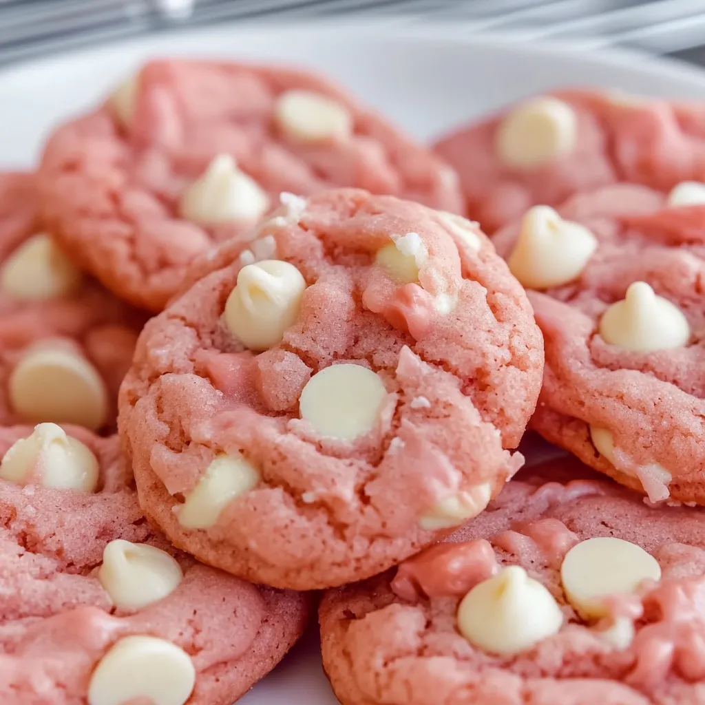 Soft Strawberry Cookies