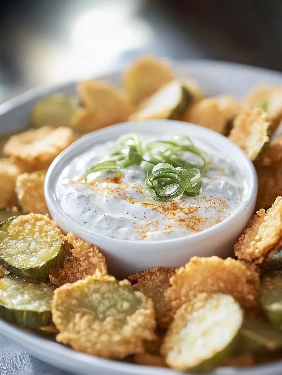 Best Fried Pickle and Ranch Dip Recipe