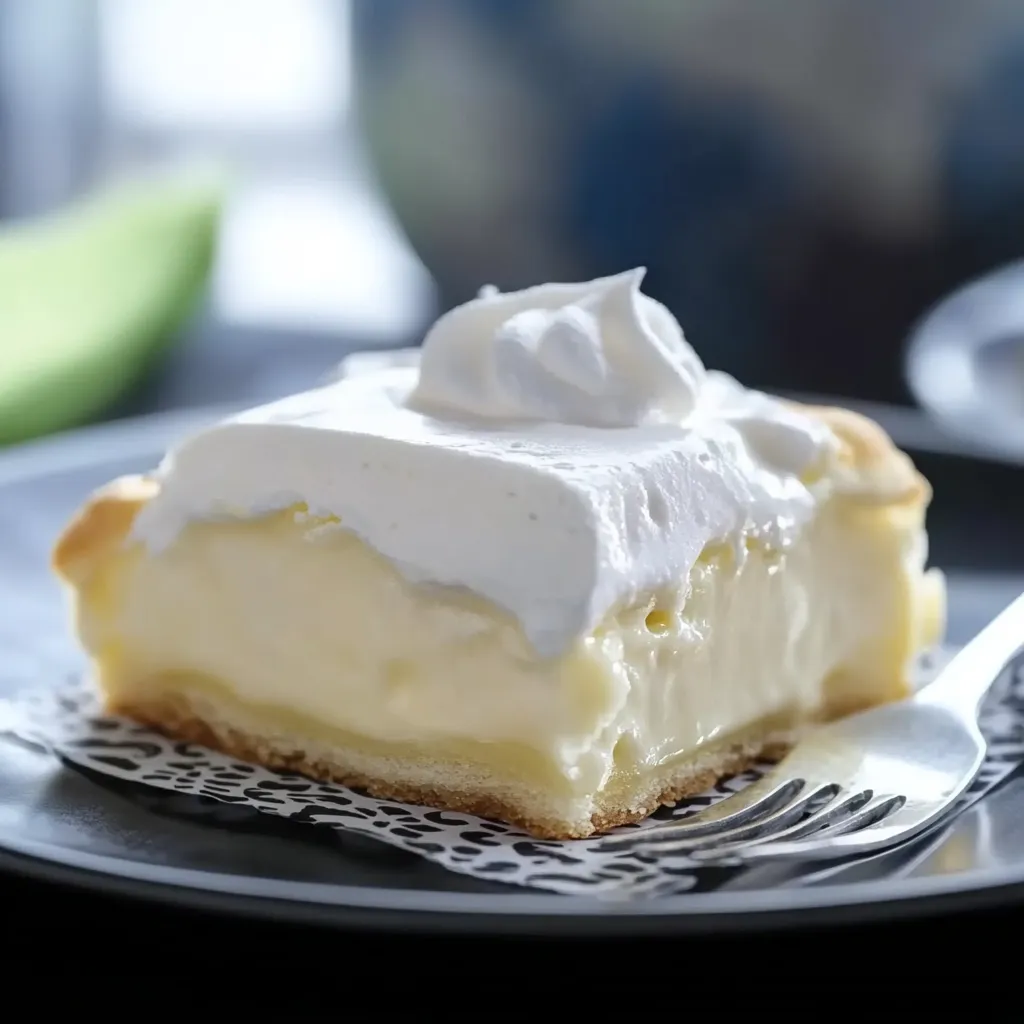 Fluffy Cream Puff Cake