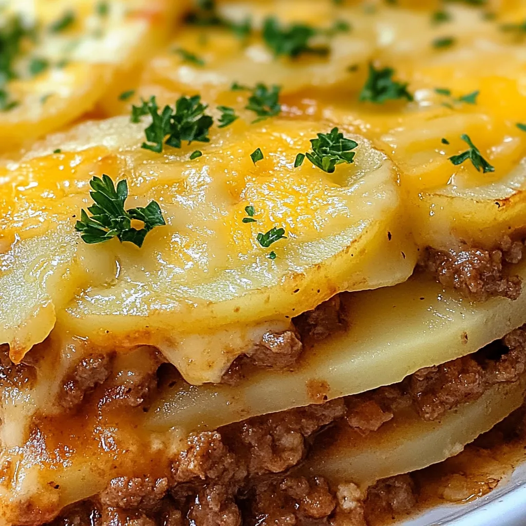 Hobo Casserole Close-Up