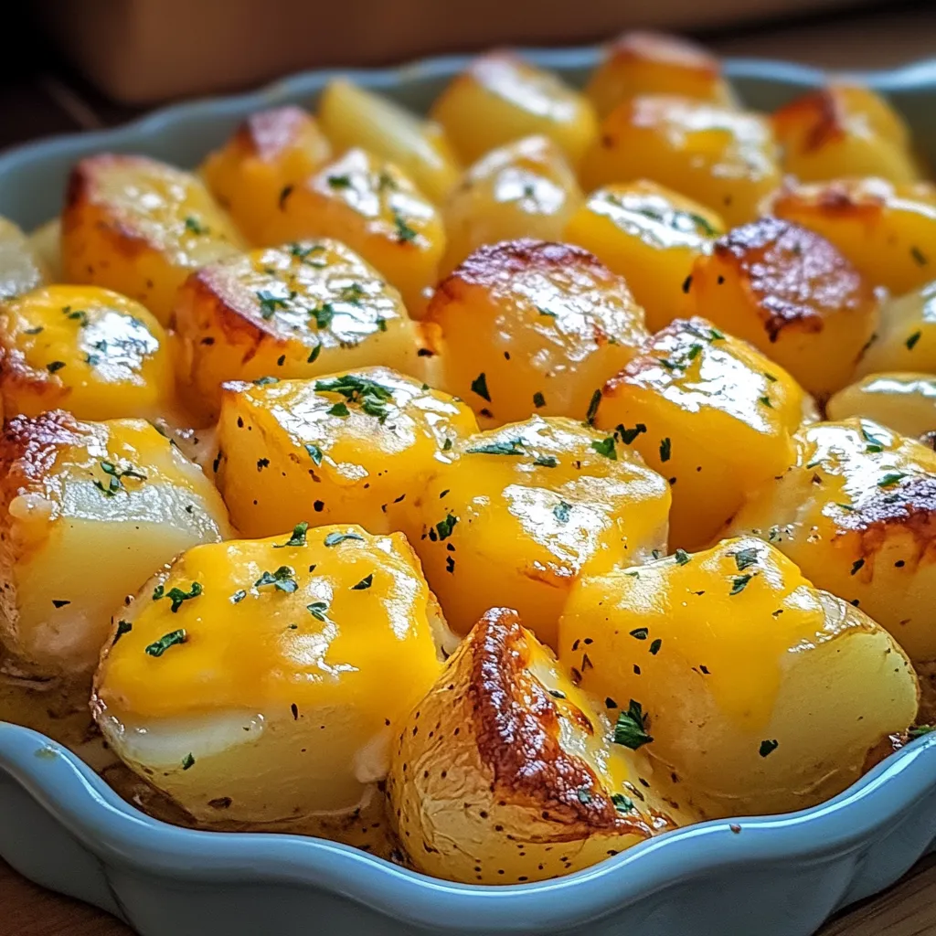Cheesy Ranch Oven Roasted Potatoes