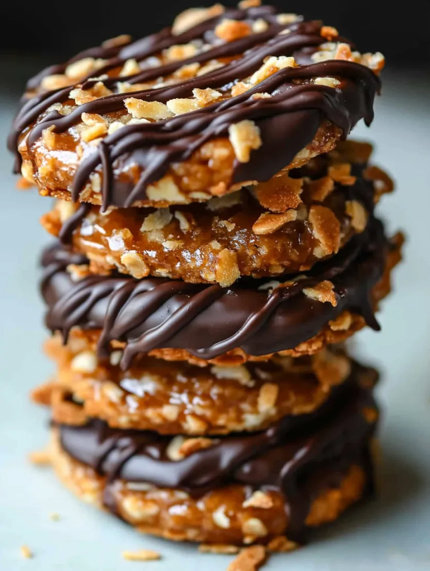 Homemade Samoas Cookies