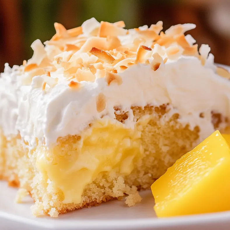 Hawaiian Poke Cake