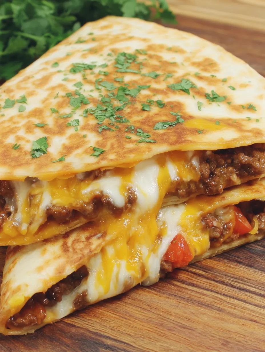 A burrito with cheese and peppers.