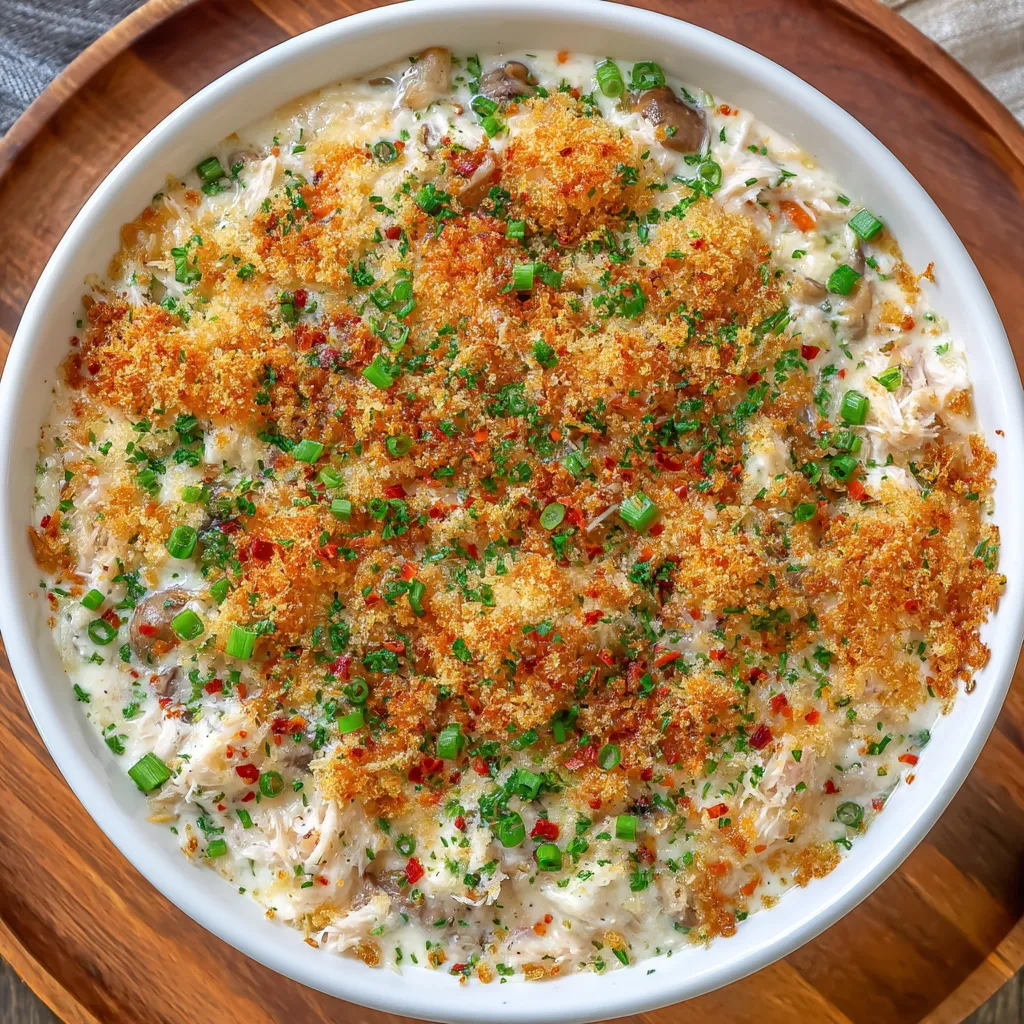 A bowl of food with a green topping.