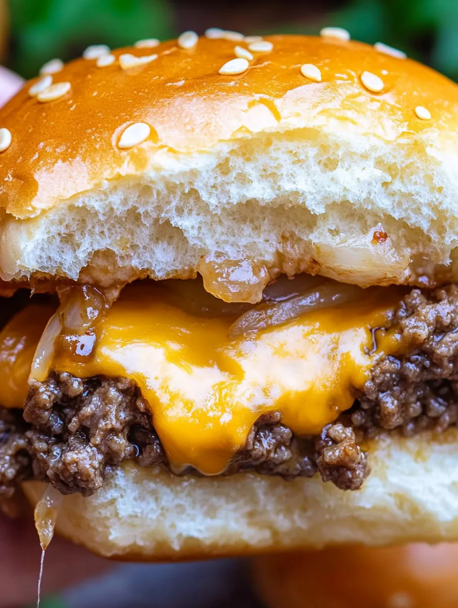 Cheeseburger Sliders with Hawaiian Rolls (30 Min)