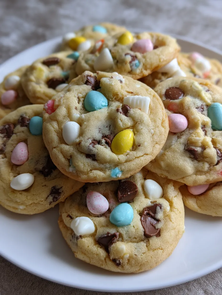 A plate of cookies with chocolate and white icing.