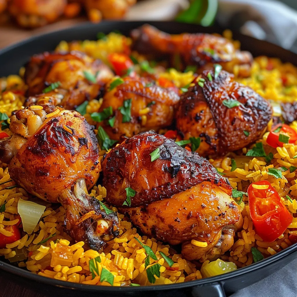Caribbean Chicken and Rice