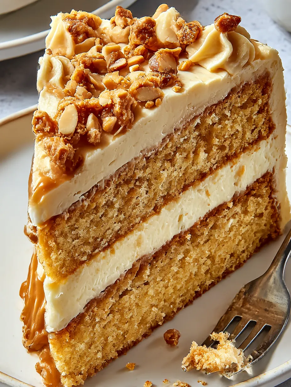 Butterscotch Crunch Cake