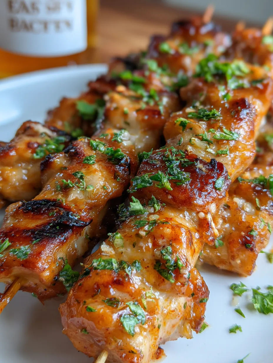 A plate of grilled meat with green toppings.