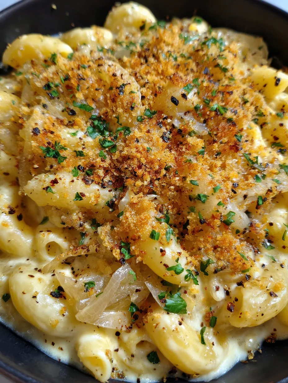 A close up of a bowl of macaroni and cheese with a sprinkle of cheese on top.