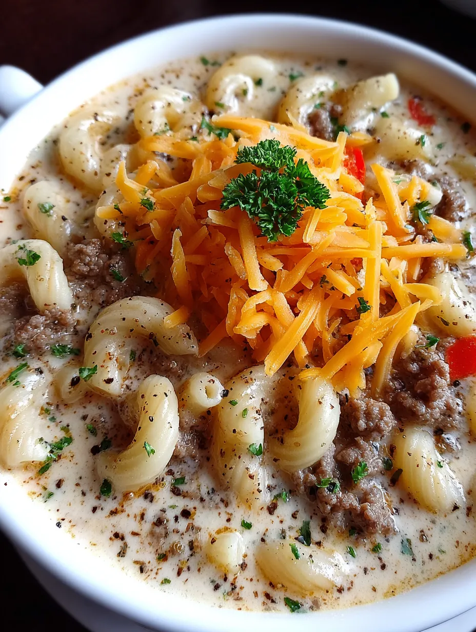 A shot of macaroni and cheese in a bowl with some fresh grated cheese on top.