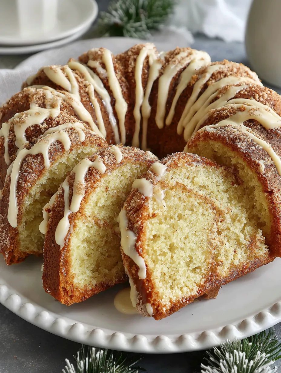 A white plate holding a cake slice topped with icing and chocolate glaze.