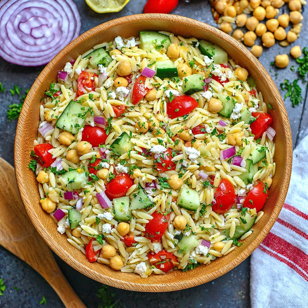 A can of beans mixed with tomatoes, chopped onions, and chickpeas.