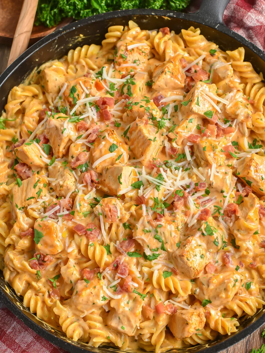A bowl packed with pasta and onions.