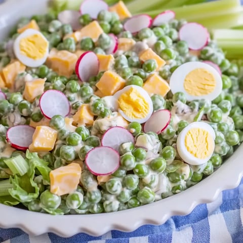 Cheese and Pea Salad